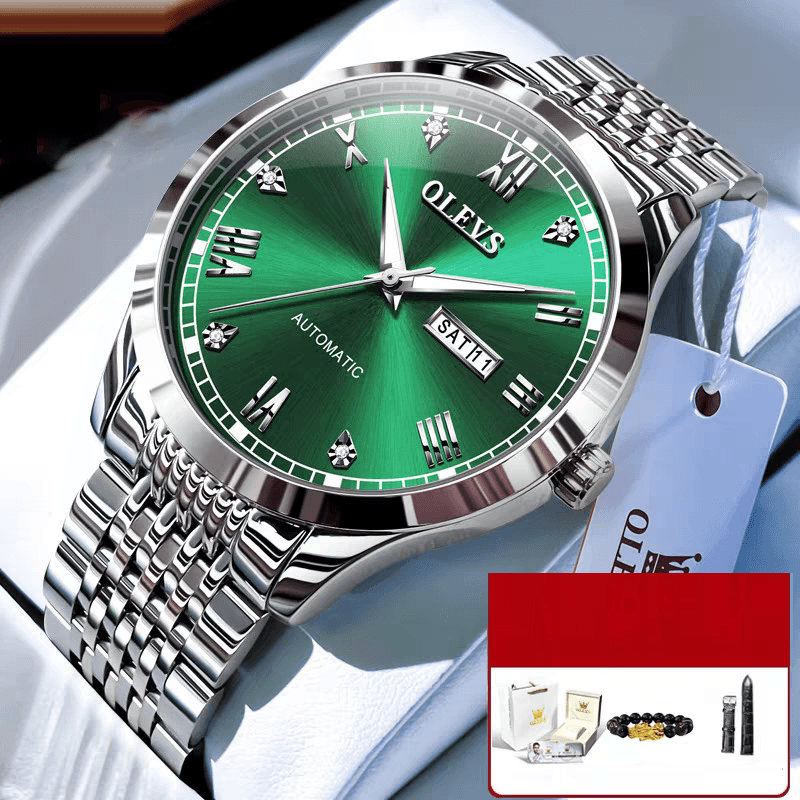 Reloj Mecánico Automático para Hombre: Elegancia y Precisión Con Luz Nocturna