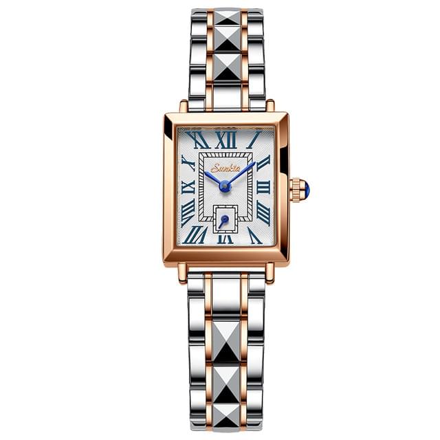 Reloj Cuadrado para Mujer Elegante - LIGE, Distinción y Estilo que Te Acompaña