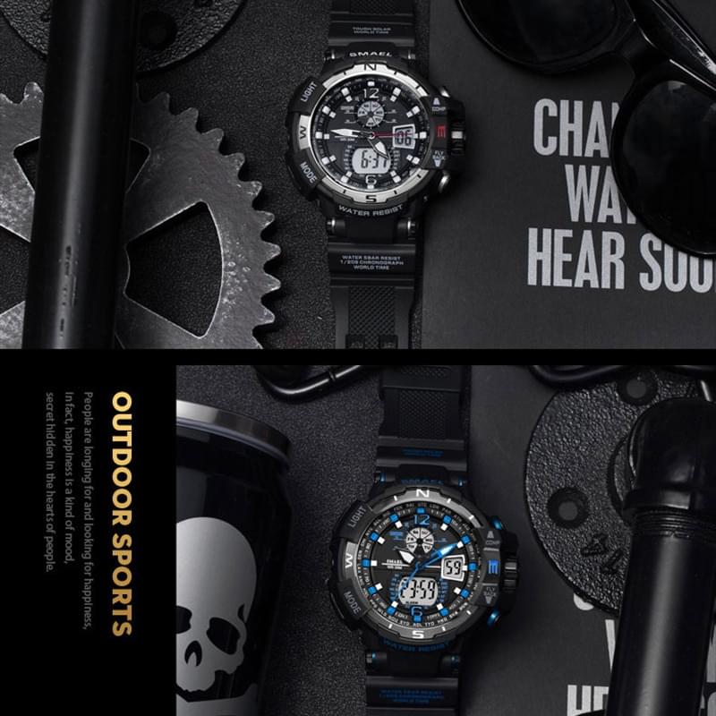 Reloj Deportivo SMAEL 1376C – El Compañero Perfecto para tu Estilo de Vida Activo
