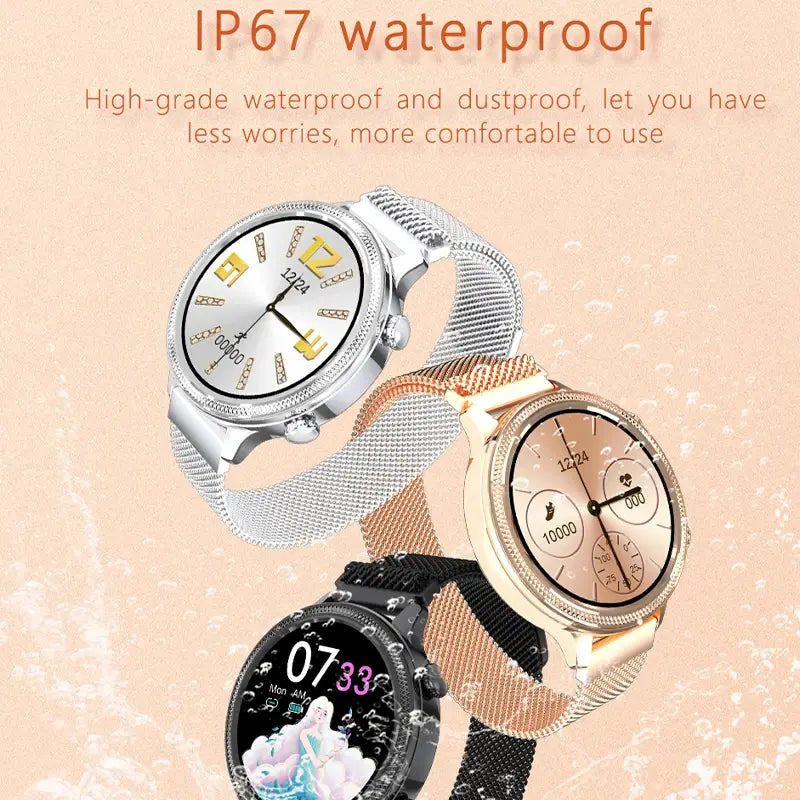M3 Pulsera Inteligente para Mujer con Recordatorio de Ciclo y Música